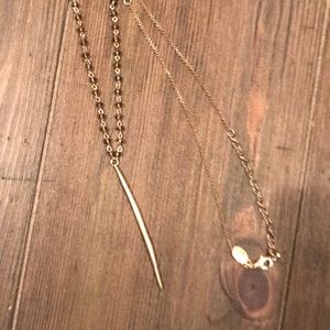 Pretty beaded gold finish necklace!